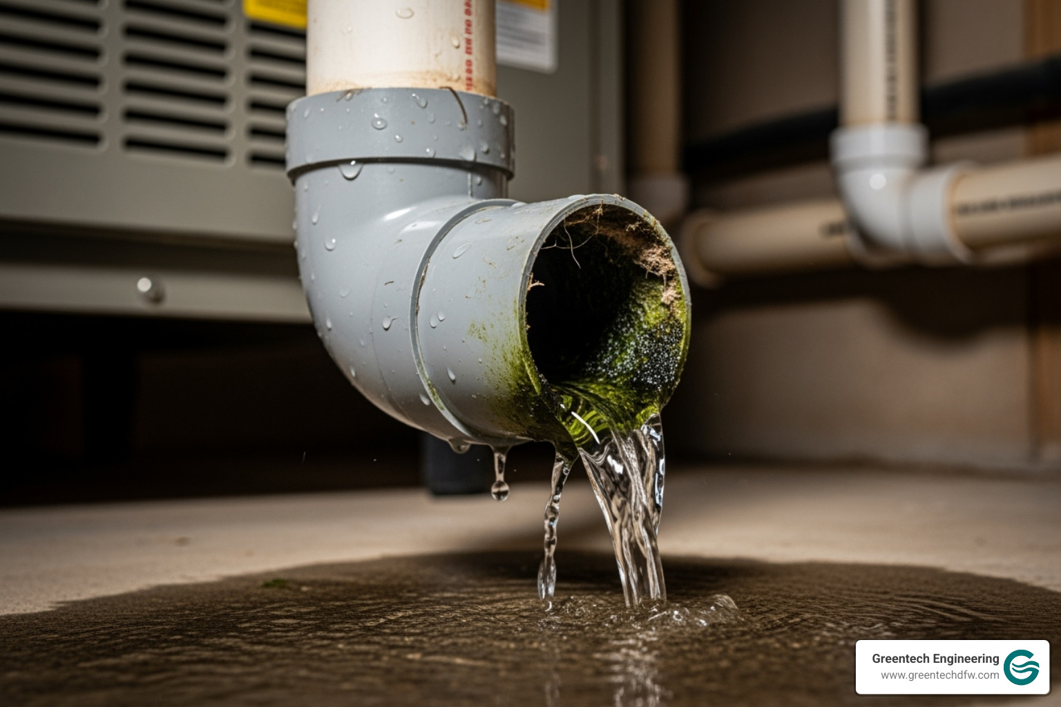 HVAC Blog 6 AC drain line clog